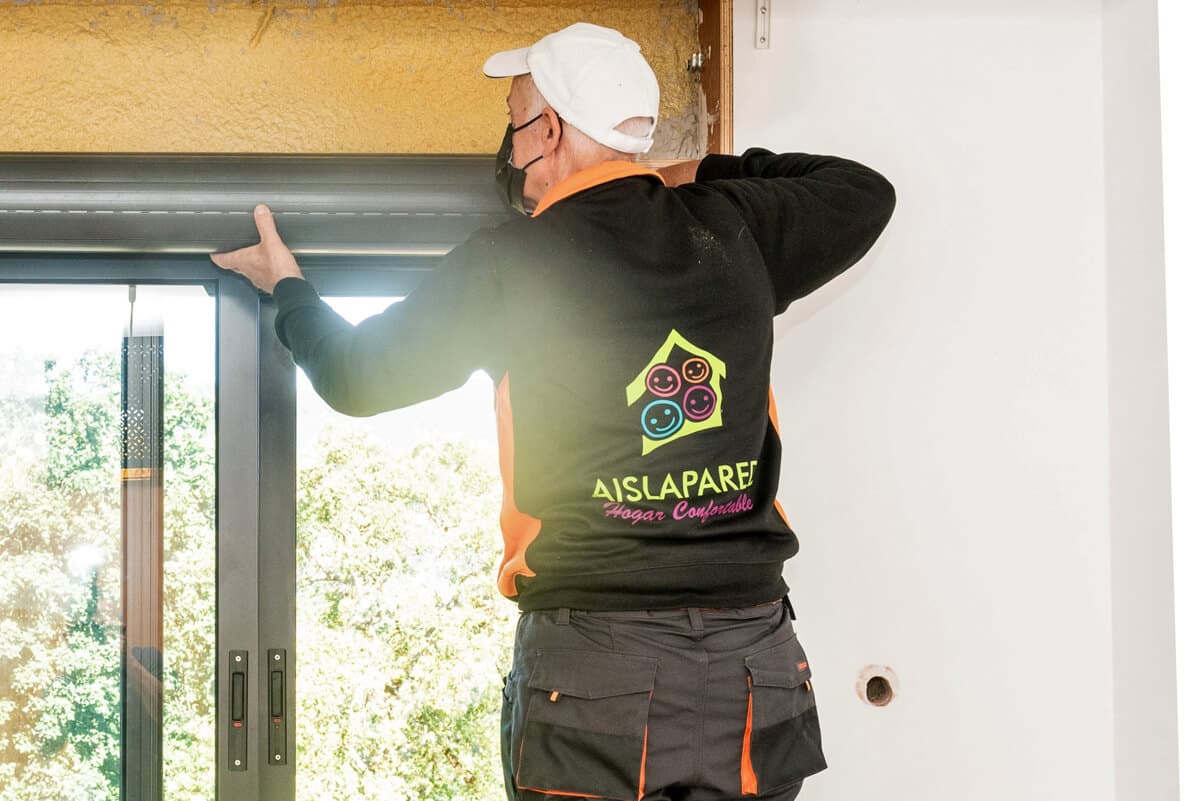 Proceso para aislar vivienda